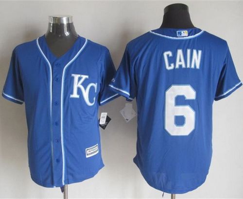 Custom #6 CAIN Retro Stitched Baseball Jersey - Classic Edition
