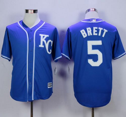 Custom #5 BRETT Retro Stitched Baseball Jersey - Classic Edition