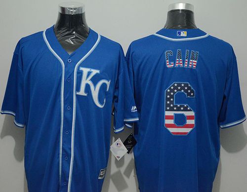 Custom #6 CAIN Retro Stitched Baseball Jersey - Classic Edition