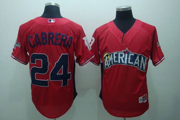 Custom 2010 #24 CABRERA Retro Stitched Baseball Jersey - Classic Edition