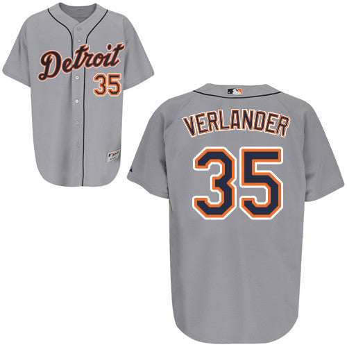 Custom #35 VERLANDER Retro Stitched Baseball Jersey - Classic Edition