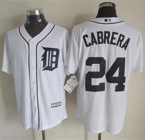 Custom #24 CABRERA Retro Stitched Baseball Jersey - Classic Edition