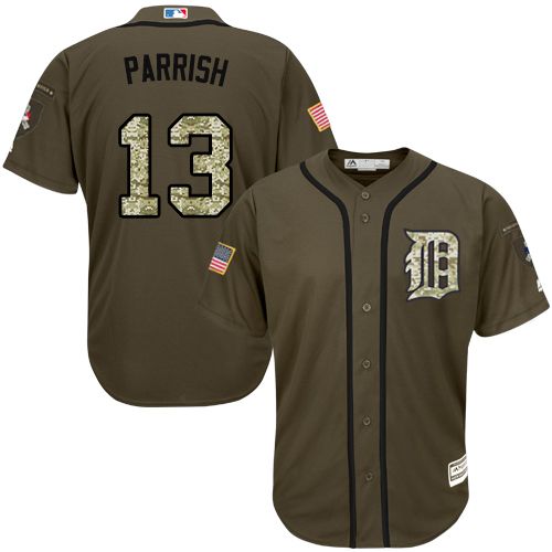 Custom #13 PARRISH Retro Stitched Baseball Jersey - Classic Edition