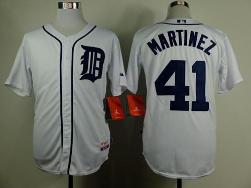 Custom #41 MARTINEZ Retro Stitched Baseball Jersey - Classic Edition