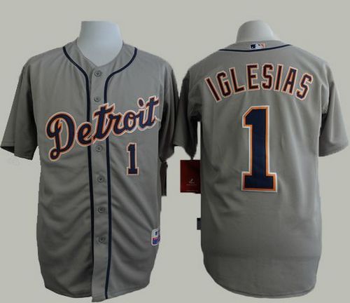 Custom #1 IGLESIAS Retro Stitched Baseball Jersey - Classic Edition