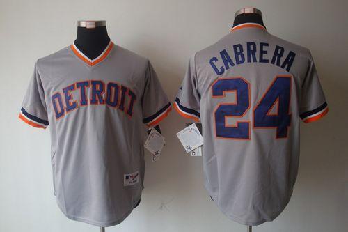 Custom 1970 #24 CABRERA Retro Stitched Baseball Jersey - Classic Edition