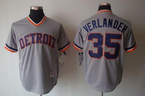 Custom 1970 #35 VERLANDER Retro Stitched Baseball Jersey - Classic Edition