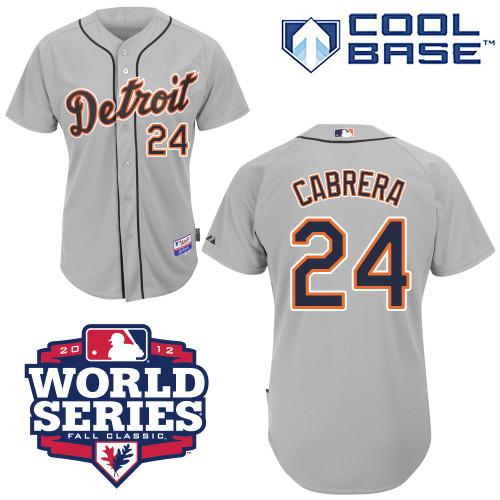 Custom 2012 #24 CABRERA Retro Stitched Baseball Jersey - Classic Edition