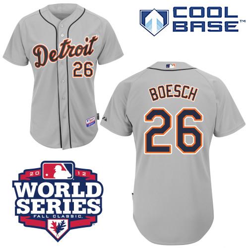 Custom 2012 #26 BOESCH Retro Stitched Baseball Jersey - Classic Edition