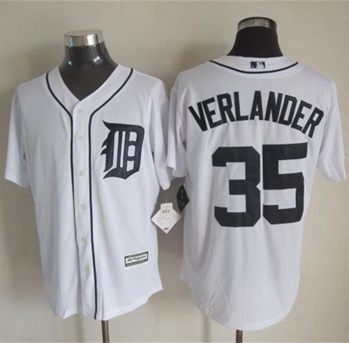Custom #35 VERLANDER Retro Stitched Baseball Jersey - Classic Edition