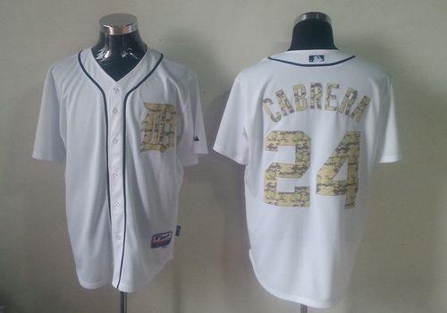 Custom #24 CABRERA Retro Stitched Baseball Jersey - Classic Edition