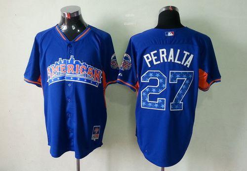 Custom 2013 #27 PERALTA Retro Stitched Baseball Jersey - Classic Edition