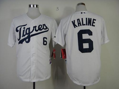 Custom #6 KALINE Retro Stitched Baseball Jersey - Classic Edition