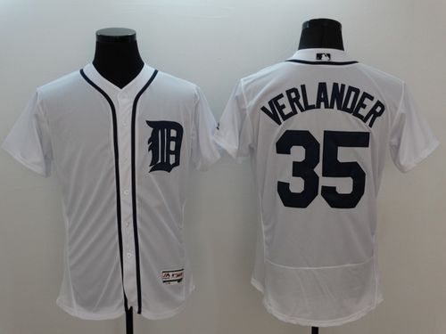Custom #35 VERLANDER Retro Stitched Baseball Jersey - Classic Edition