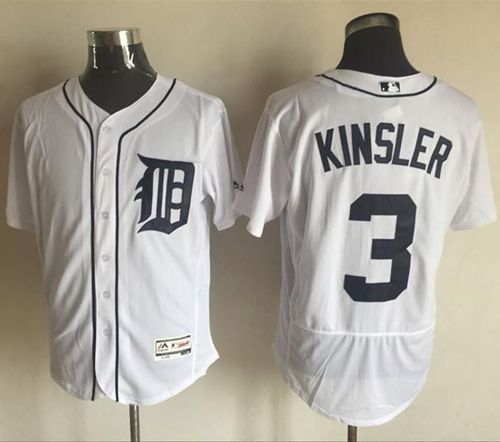 Custom #3 KINSLER Retro Stitched Baseball Jersey - Classic Edition