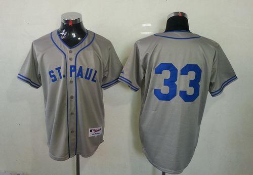 Custom 1948 #33 MORNEAU Retro Stitched Baseball Jersey - Classic Edition