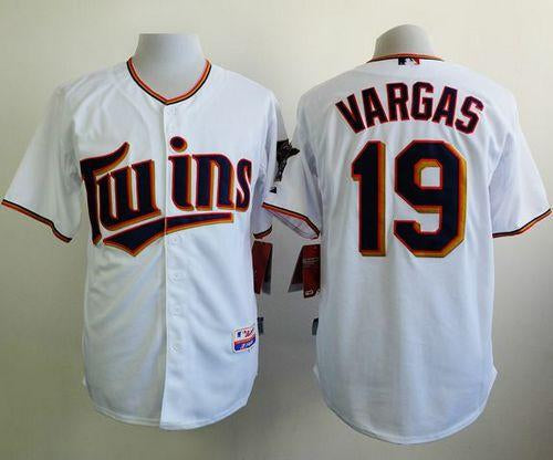 Custom #19 VARGAS Retro Stitched Baseball Jersey - Classic Edition
