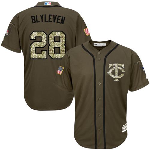 Custom #28 BLYLEVEN Retro Stitched Baseball Jersey - Classic Edition