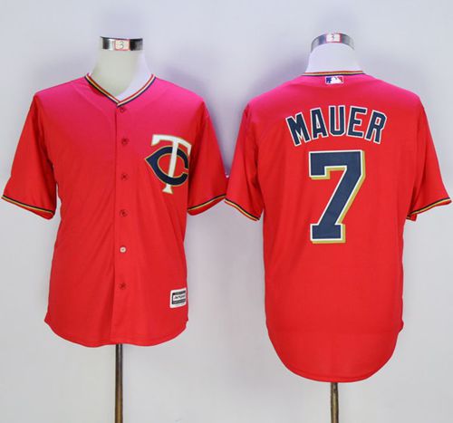 Custom #7 MAUER Retro Stitched Baseball Jersey - Classic Edition