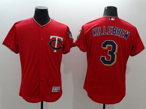Custom #3 KILLEBREW Retro Stitched Baseball Jersey - Classic Edition
