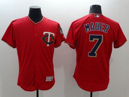 Custom #7 MAUER Retro Stitched Baseball Jersey - Classic Edition