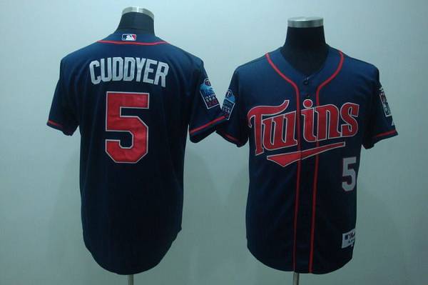 Custom #5 CUDDYER Retro Stitched Baseball Jersey - Classic Edition