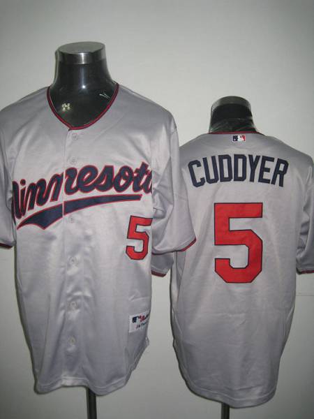 Custom #5 CUDDYER Retro Stitched Baseball Jersey - Classic Edition