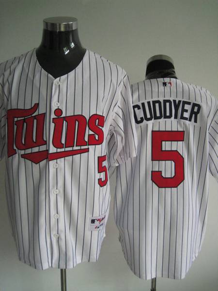 Custom #5 CUDDYER Retro Stitched Baseball Jersey - Classic Edition