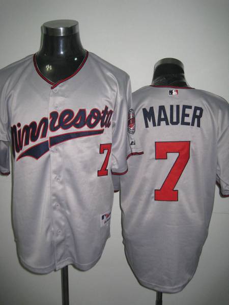 Custom #7 MAUER Retro Stitched Baseball Jersey - Classic Edition