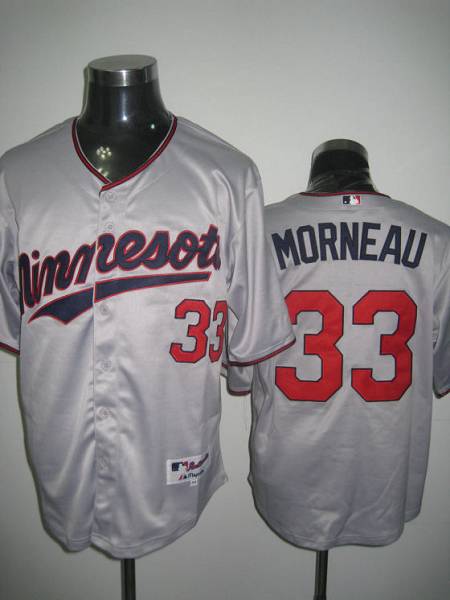 Custom #33 MORNEAU Retro Stitched Baseball Jersey - Classic Edition