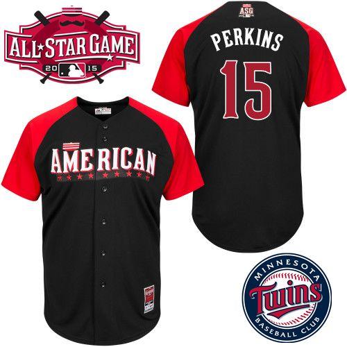 Custom 2015 #15 PERKINS Retro Stitched Baseball Jersey - Classic Edition