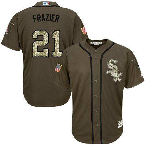Custom #21 FRAZIER Retro Stitched Baseball Jersey - Classic Edition