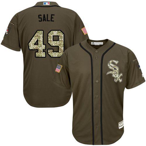 Custom #49 SALE Retro Stitched Baseball Jersey - Classic Edition