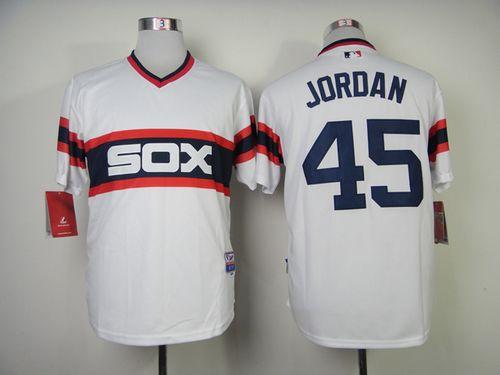 Custom #45 JORDAN Retro Stitched Baseball Jersey - Classic Edition