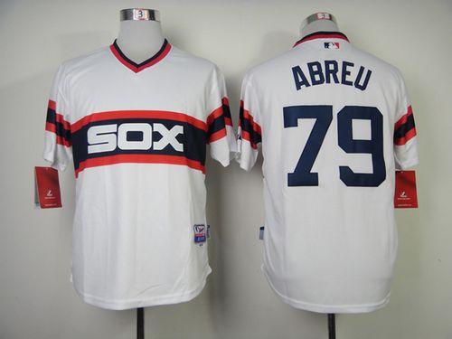 Custom #79 ABREU Retro Stitched Baseball Jersey - Classic Edition