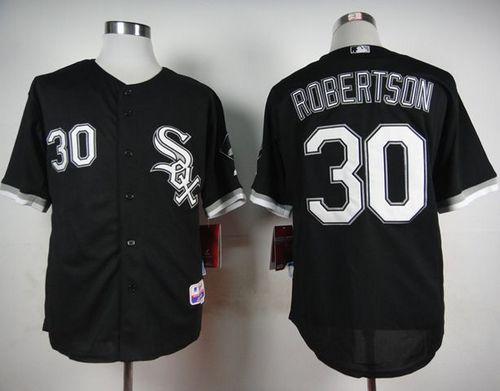 Custom #30 ROBERTSON Retro Stitched Baseball Jersey - Classic Edition