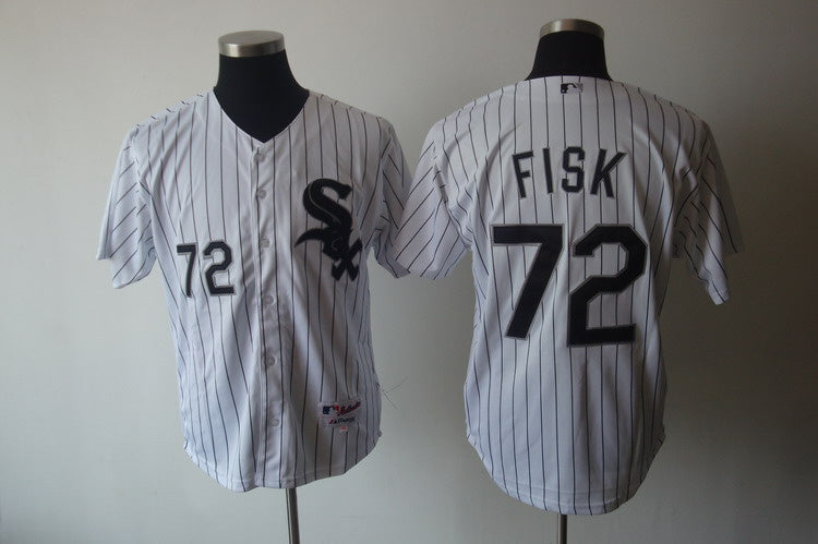 Custom #72 FISK Retro Stitched Baseball Jersey - Classic Edition