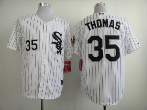Custom #35 THOMAS Retro Stitched Baseball Jersey - Classic Edition