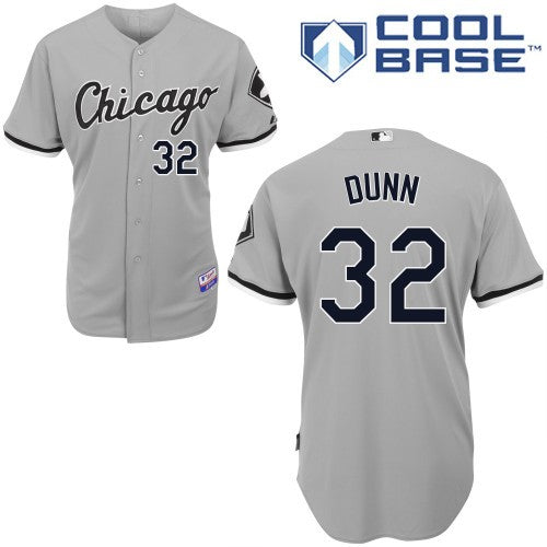 Custom #32 DUNN Retro Stitched Baseball Jersey - Classic Edition
