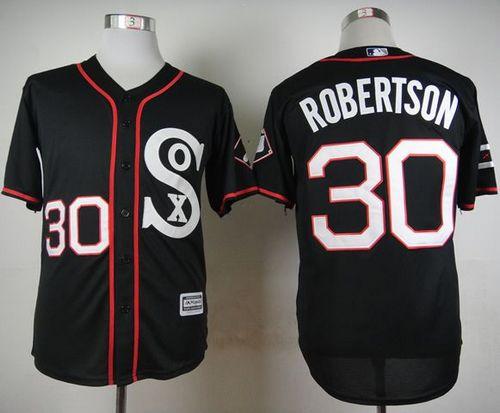 Custom #30 ROBERTSON Retro Stitched Baseball Jersey - Classic Edition