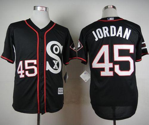 Custom #45 JORDAN Retro Stitched Baseball Jersey - Classic Edition