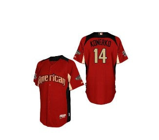 Custom 2011 #14 KONERKO Retro Stitched Baseball Jersey - Classic Edition
