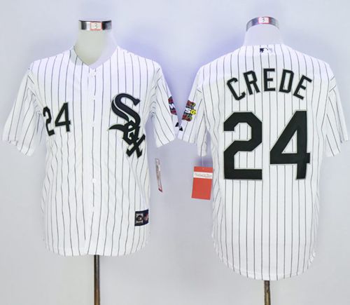 Custom #24 CREDE Retro Stitched Baseball Jersey - Classic Edition