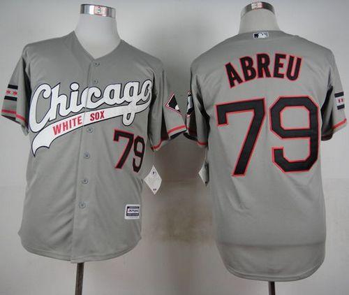 Custom #79 ABREU Retro Stitched Baseball Jersey - Classic Edition