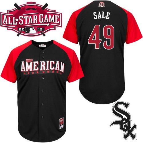 Custom 2015 #49 SALE Retro Stitched Baseball Jersey - Classic Edition
