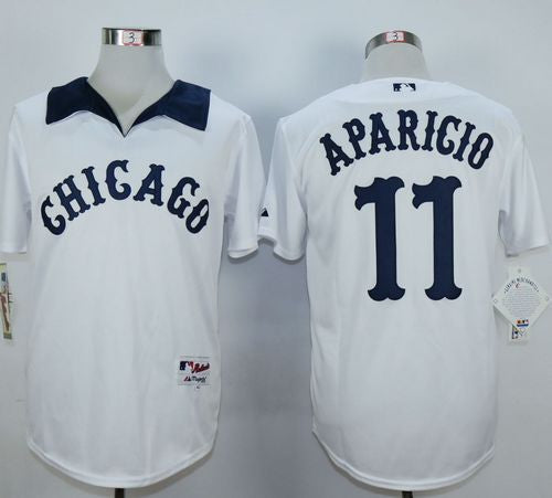 Custom 1976 #11 APARICIO Retro Stitched Baseball Jersey - Classic Edition