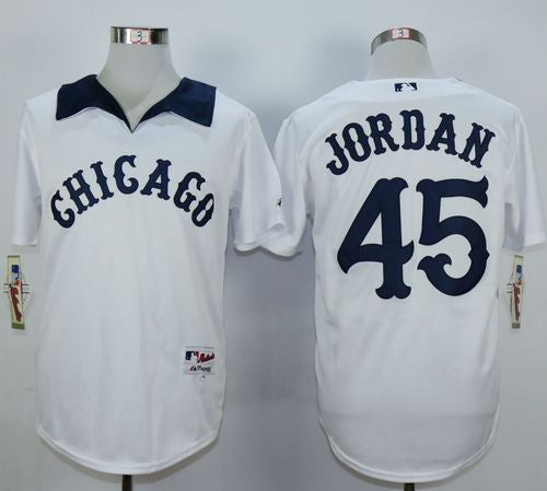 Custom 1976 #45 JORDAN Retro Stitched Baseball Jersey - Classic Edition