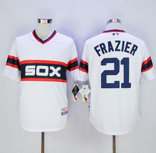 Custom #21 FRAZIER Retro Stitched Baseball Jersey - Classic Edition