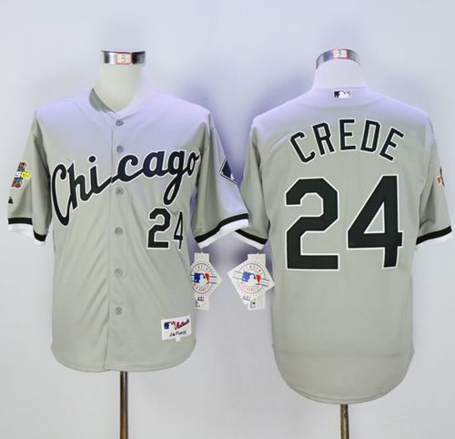 Custom 2005 #24 CREDE Retro Stitched Baseball Jersey - Classic Edition