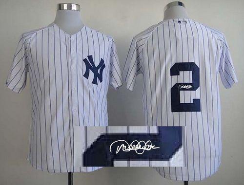 Custom #2 JETER Retro Stitched Baseball Jersey - Classic Edition